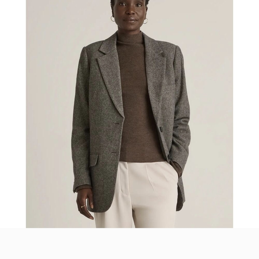 Gray Blazer Quince